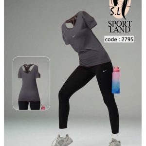 ست تیشرت لگ ورزشی زنانه کد 2795 d