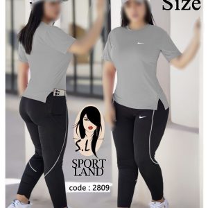 ست  ورزشی زنانه سایزبزرگ کد 2809 d