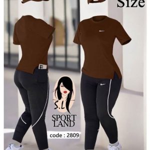 ست  ورزشی زنانه سایزبزرگ کد 2809 d