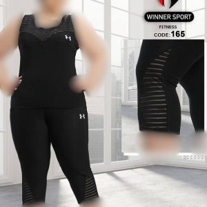 ست تاپ شلوارک ورزشی زنانه کد 165 d