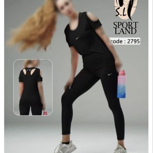 ست تیشرت لگ ورزشی زنانه کد 2795 d