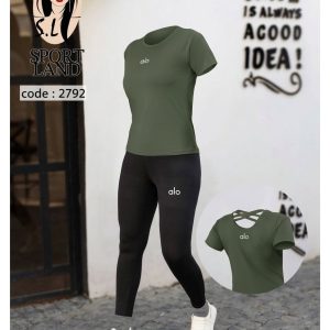 ست تیشرت لگ ورزشی زنانه کد 2792 d