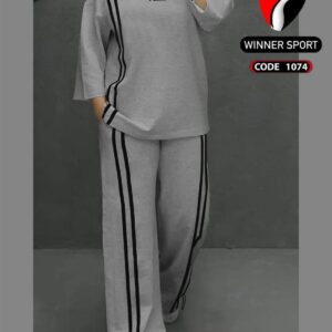 ست تیشرت و شلواربگ ورزشی زنانه کد 1074 d
