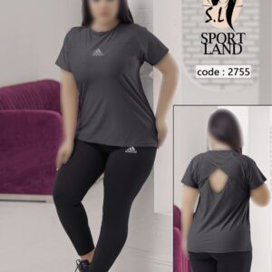 ست تیشرت لگ ورزشی زنانه کد 2755 d