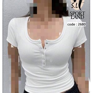تیشرت زنانه کد 268 d سفید