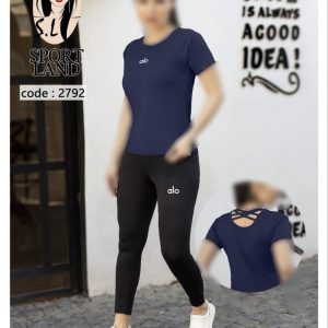 ست تیشرت لگ ورزشی زنانه کد 2792 d