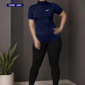 ست تیشرت شلوار ورزشی زنانه کد 2001 d