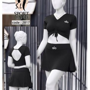 ست کراپ دامن ورزشی زنانه کد 2817 d