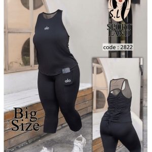 ست تاپ شلوارک ورزشی زنانه کد 2822 d