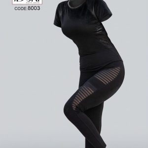 ست تیشرت لگ ورزشی زنانه کد 8003 d
