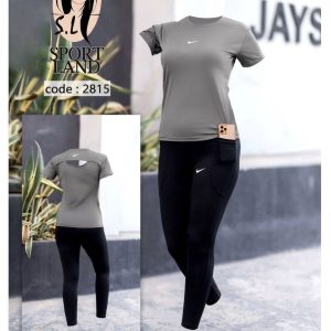 ست تیشرت شلوار ورزشی زنانه کد 2815 d