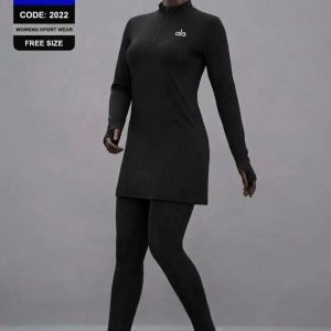 ست مانتو شلوار ورزشی زنانه کد 2022 d